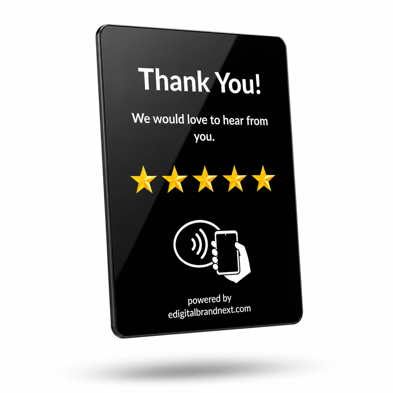 BrandNext NFC Google Review Card