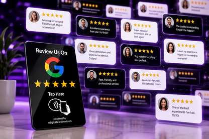 BrandNext NFC Google Review Card