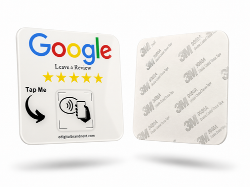 BrandNext NFC Google Review Sign Plus