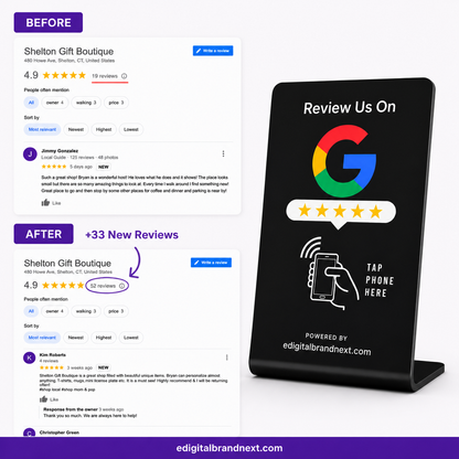BrandNext NFC Google Review Stand
