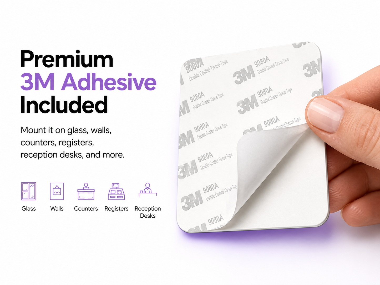 BrandNext NFC Google Review Sign Plus