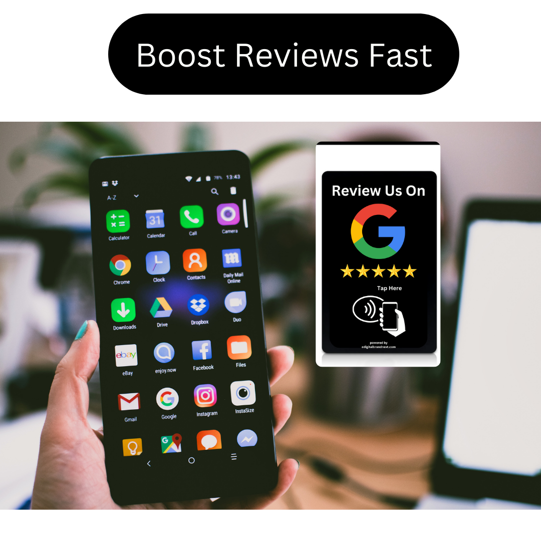 Review Card ✨ Your On-the-Go Reputation Builder!